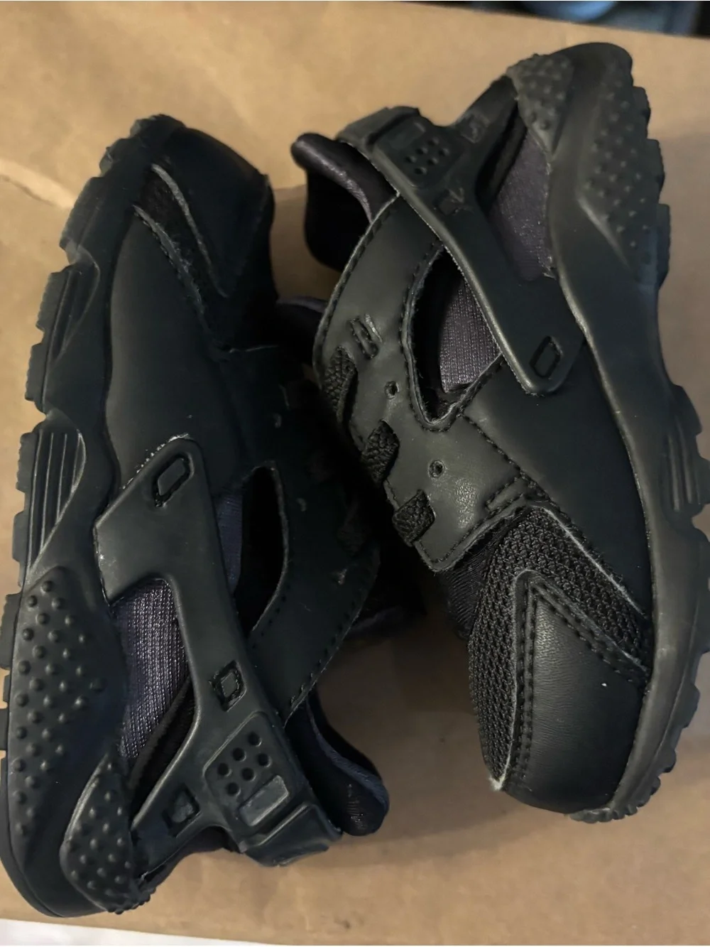 Nike Kids' Huarache Run TD - Triple Black